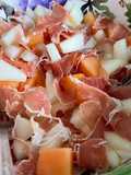 Melón con jamón