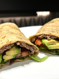 Una foto de Taco-burger healthy 🌮