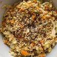 Arroz de coliflor con verduras