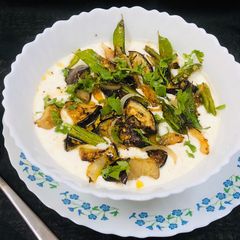 Brinjal Raita A picture of Brinjal Raita.