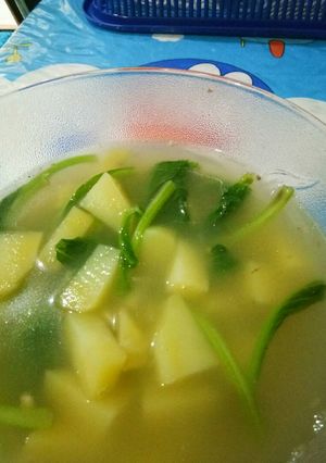 Foto resep Tumisan kentang sawi