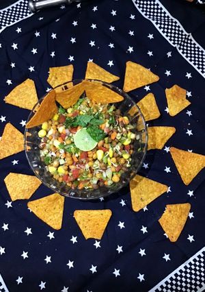 A picture of Nutritious salad.