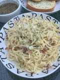 Easy bacon Carbonara