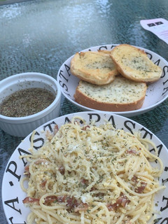 A picture of Easy bacon Carbonara.