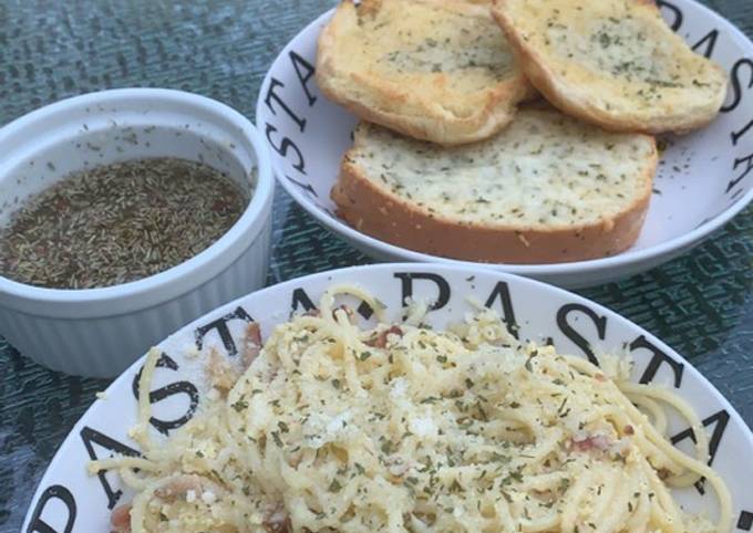 Simple Way to Prepare Favorite Easy bacon Carbonara