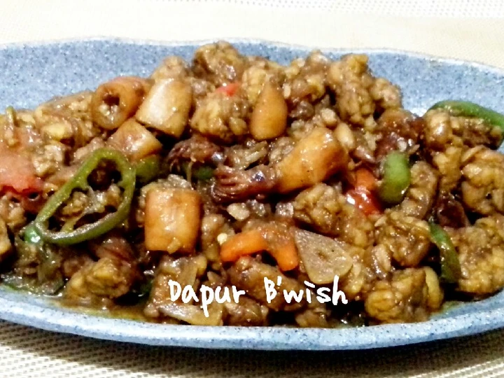 Langkah Mudah untuk Menyiapkan Resep  Tumis Tempe Cabe Gendot yang Lezat, Lezat Sekali