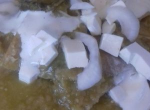 Una foto de Chilaquiles verdes