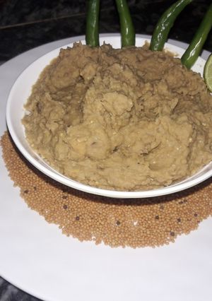 A picture of Yum chokha (Bharta).