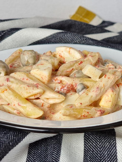 Una foto de Macarrones veraniegos