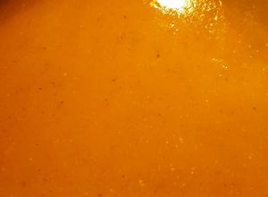 Foto de Creme de Legumes com Rama de Cenoura
