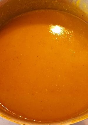 Foto de Creme de Legumes com Rama de Cenoura