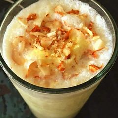 A picture of Butter scotch Icecream Milk shake.