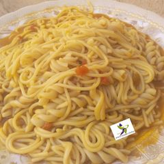 A picture of Spaghetti jollop.