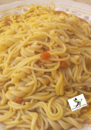 A picture of Spaghetti jollop.