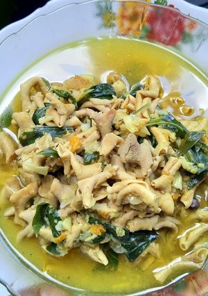 Foto resep Usus ayam kemangi bumbu kuning