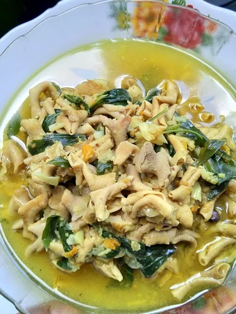 Langkah Mudah untuk Membikin Resep Usus ayam kemangi bumbu kuning yang Bikin Ngiler Anti Ribet, Sempurna