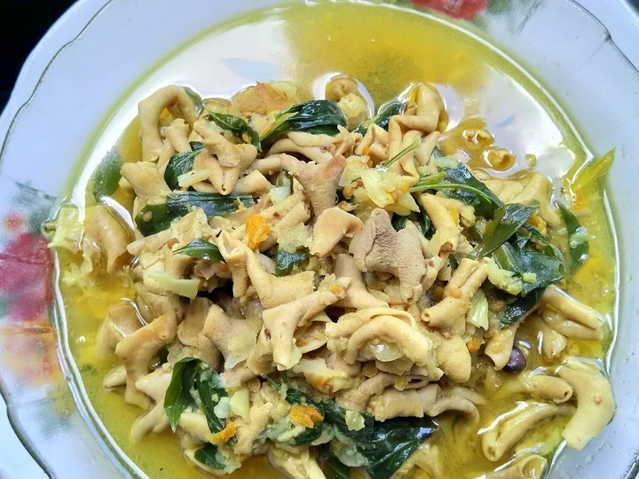 Langkah Mudah untuk Membikin Resep Usus ayam kemangi bumbu kuning yang Bikin Ngiler Anti Ribet, Sempurna