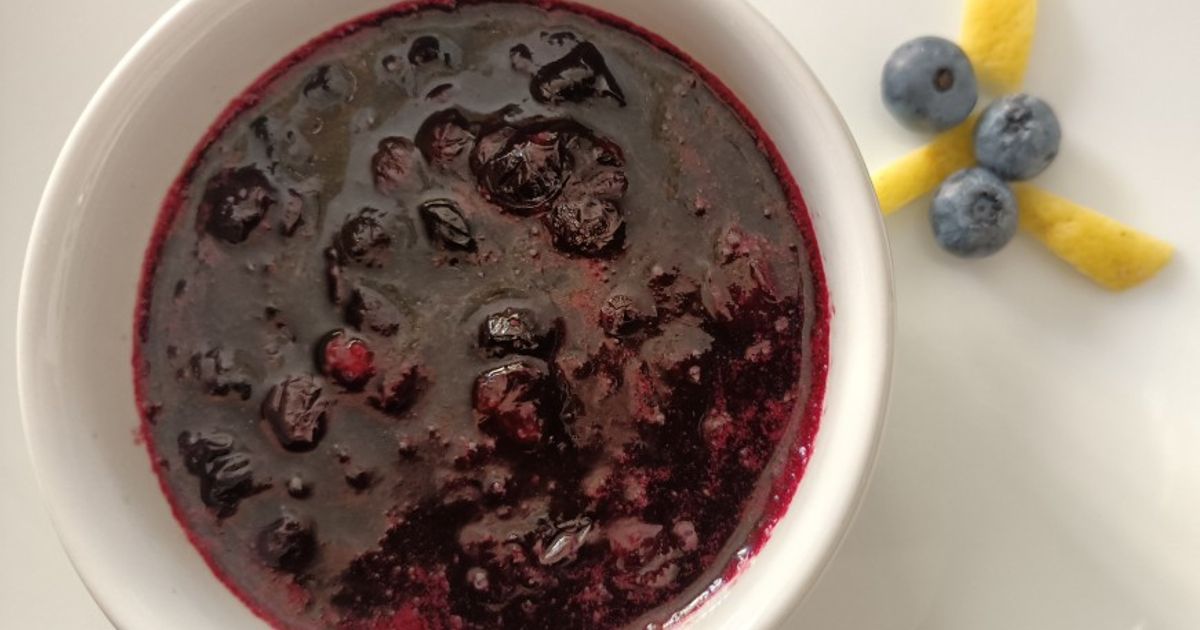 Blueberry Compote Recipe by Miss Fluffy's Cooking (Angie's Italian ...