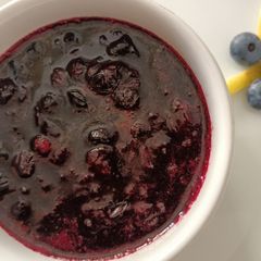 A picture of Blueberry compote.