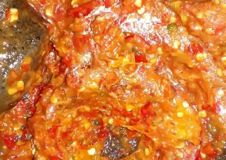 Resep: SempurnaSambel nasi kucing
