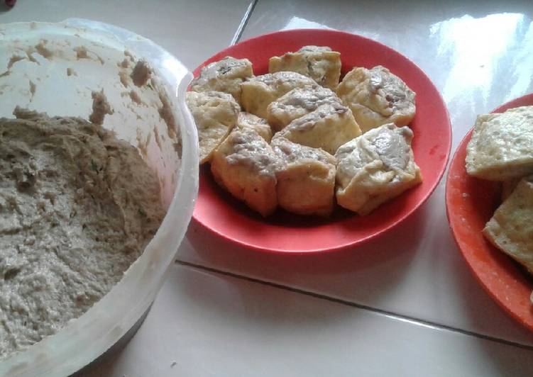 Cara membuat 18. Tahu Baso Ikan Tuna yang lezat dan Mudah Dibuat