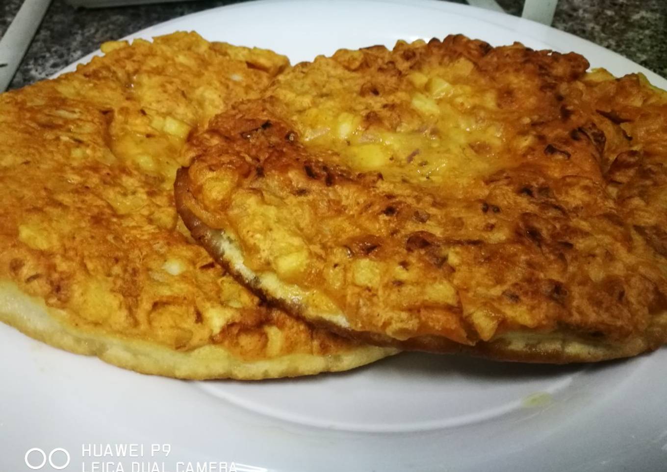 Pita bread pakora