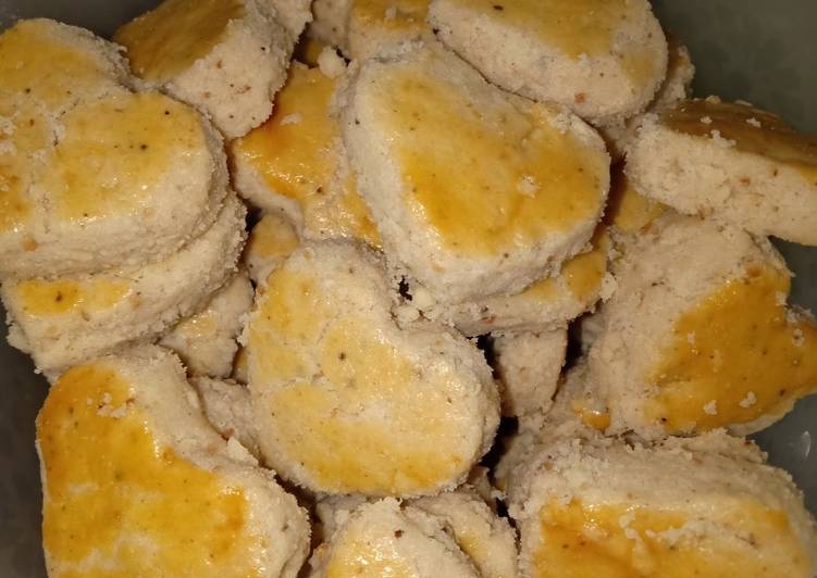 Bagaimana Membuat Kue kacang menjelang natal, Lezat