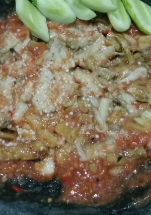 Foto resep Sambal terong