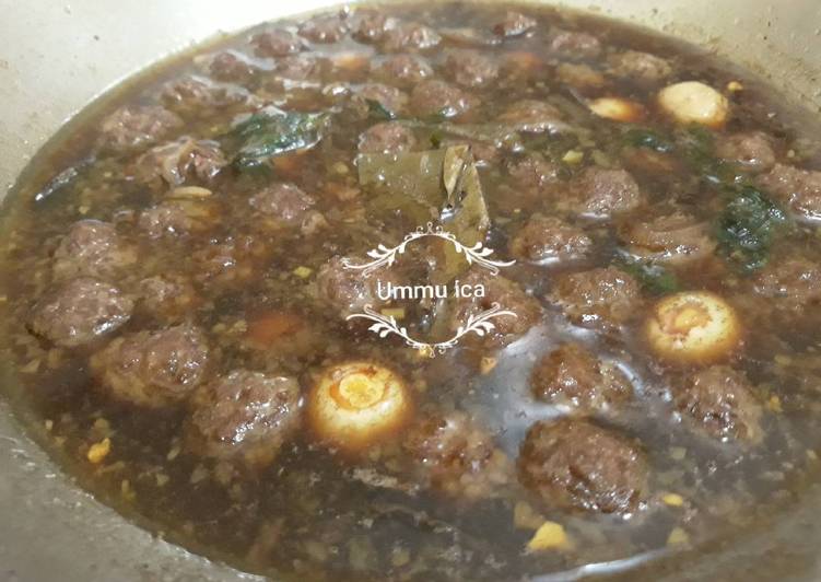 Rahasia Membuat Semur bola bola daging sapi, Sempurna