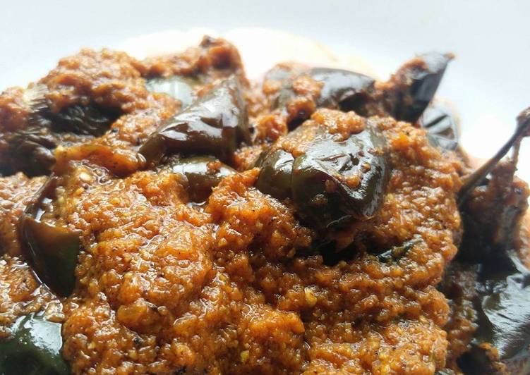 Tasty And Delicious of Brinjal Masala