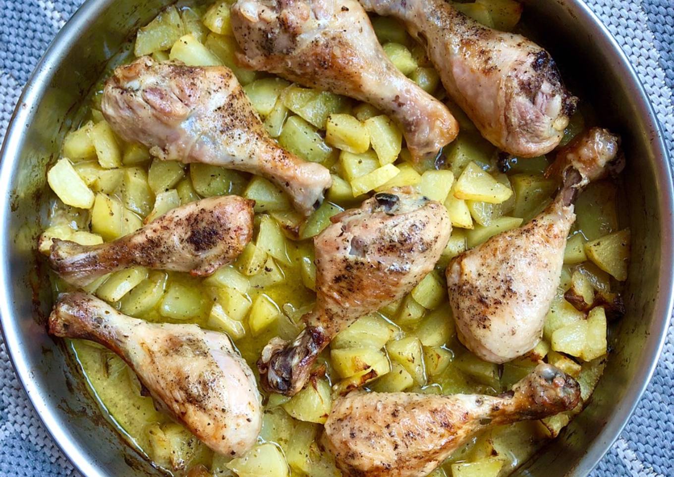Chiken potato lemon#berburucelemekemas#resolusi2019