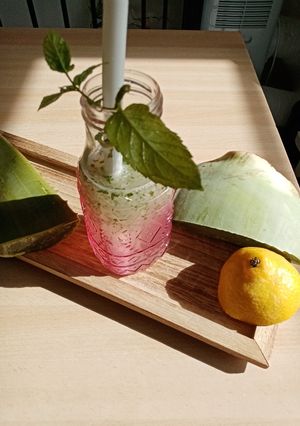 Une photo de Jus d'aloe vera fait maison