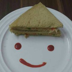 A picture of Vegetable Sandwich.