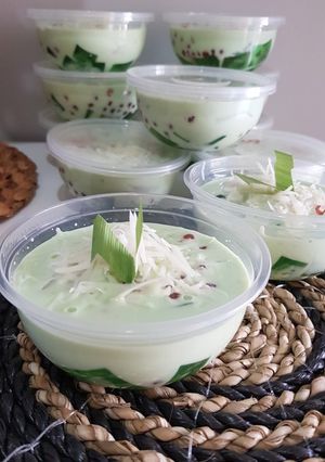 Foto resep Buko Pandan with Creamy Fla