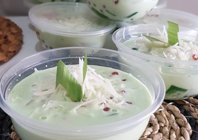 Cara Gampang Membuat Buko Pandan with Creamy Fla yang Lezat Sekali