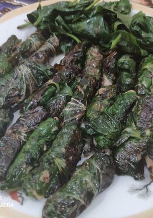 Hình của món Heo lá lốt.