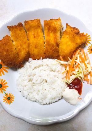 Foto resep Chicken Katsu Salad