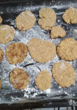 Una foto de Galletas de avena y cocoa