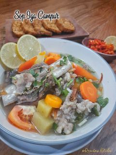 Foto resep Sop Iga Campur (Kuah Bening)