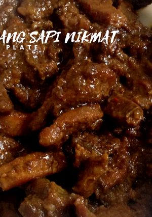 Foto resep Rendang Sapi Nikmat