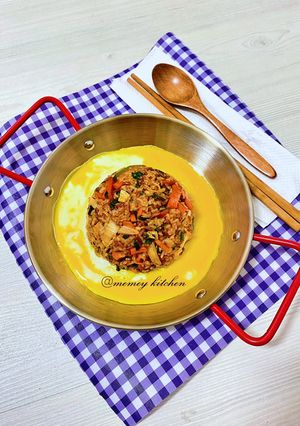 Foto resep 김치볶음밥🇰🇷/ Nasi Goreng Kimchi (Super Easy)