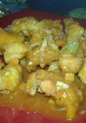 Foto resep Koloke asam manis pedas