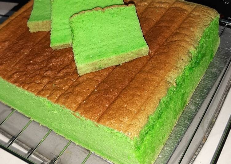 Chiffon cake pandan