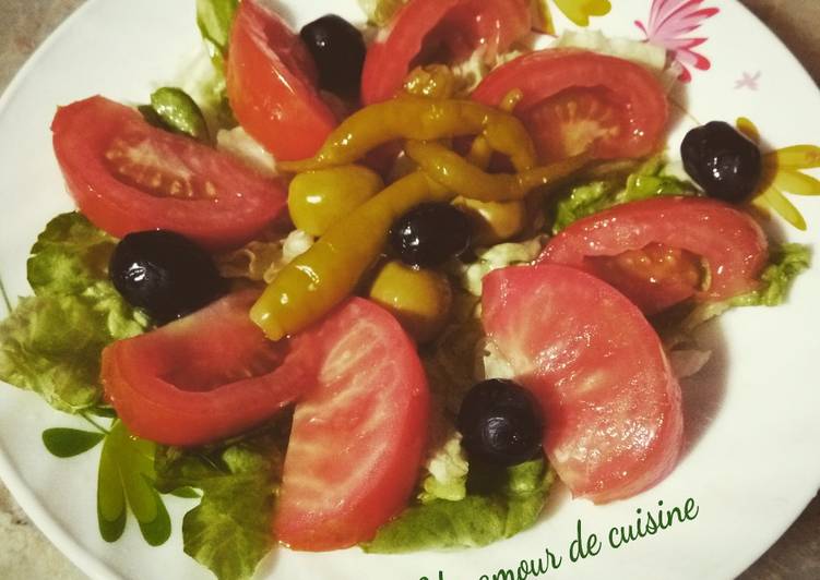 Comment pour Faire Tous les soirs de la semaine Salade verte et tomate