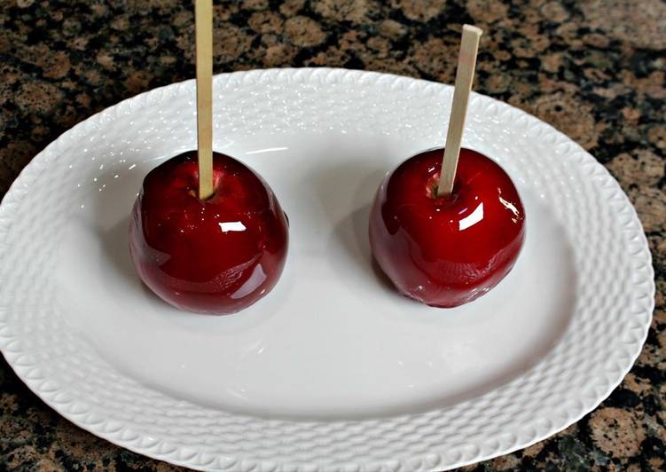 Manzanas con Caramelo