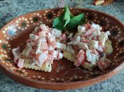 Una foto de pulpo crudo