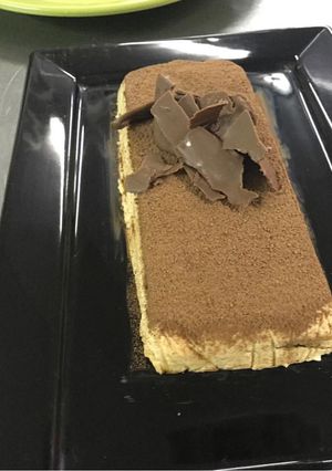 Una foto de Tiramusu bien italiano receta original