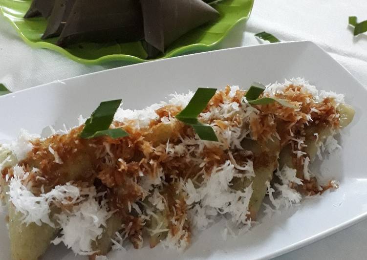 resep cara mengolah Lupis ketan