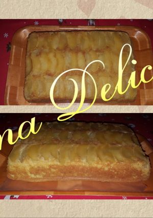 Una foto de Torta Invertida De Manzanas 🍎!!