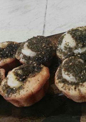 صورة لوصفة كيكة الزعتر